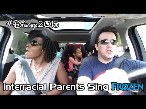 Interracial Parents Really Sing Frozen (Love is an Open Door)