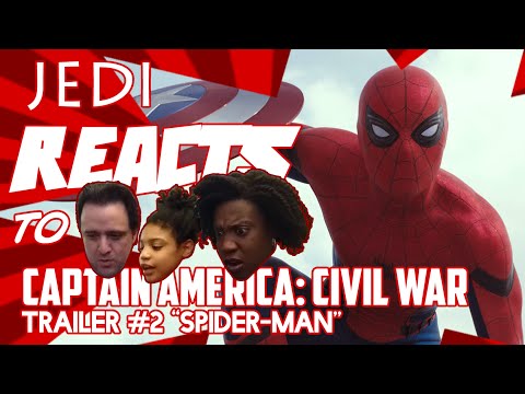 JEDI REACTS: ”Captain America: Civil War” Trailer #2